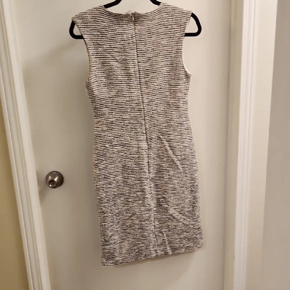 Banana Republic Black and White Sleeveless Sheath Dress - Picture 3 of 3